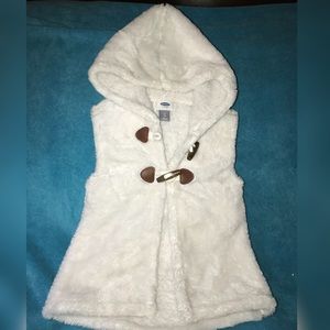 Girls Old Navy Fur Vest